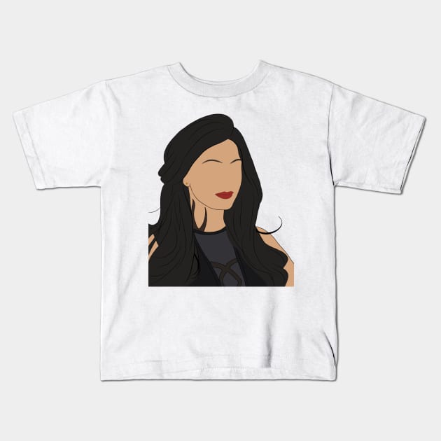 Isabelle Lightwood Kids T-Shirt by BeCreativeArts